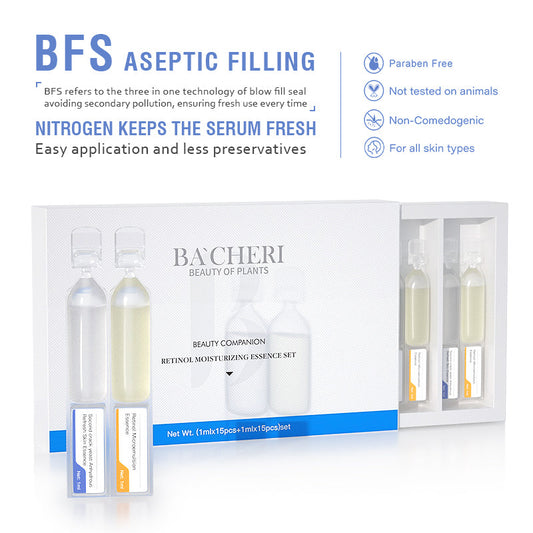 Brightening Serum Ampoule Set hyaluronic acid box and ampoule