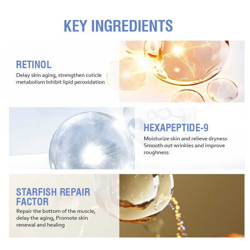 Anti Aging Wrinkle Remove Fine Lines Crows Feet Face Serum Toner Ampoules