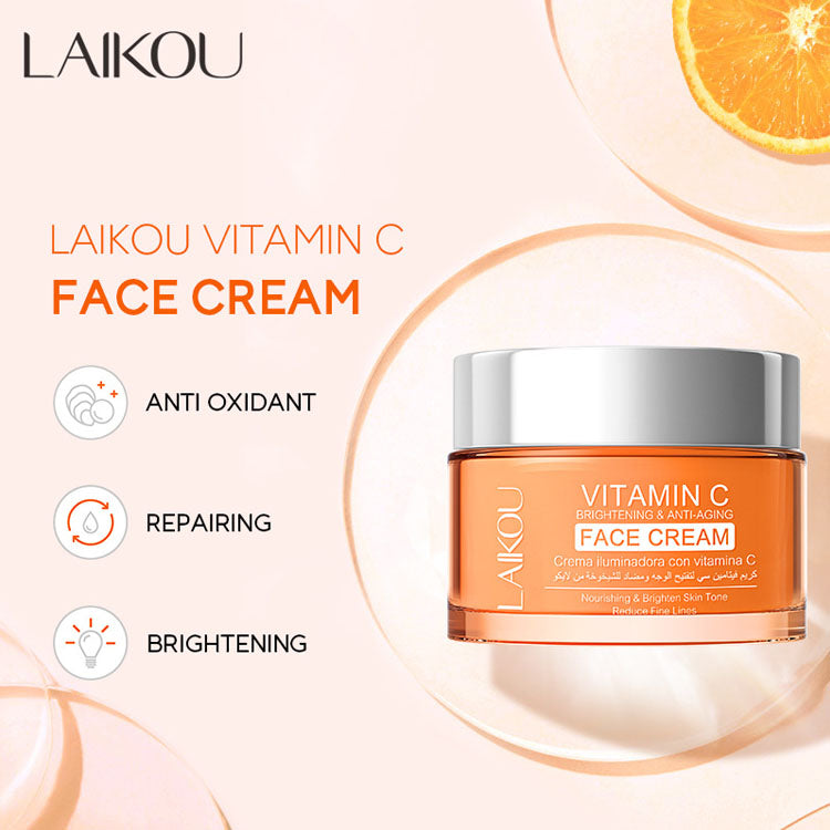 LAIKOU Private Label Wholesale Whitening Moisturizer Vitamin