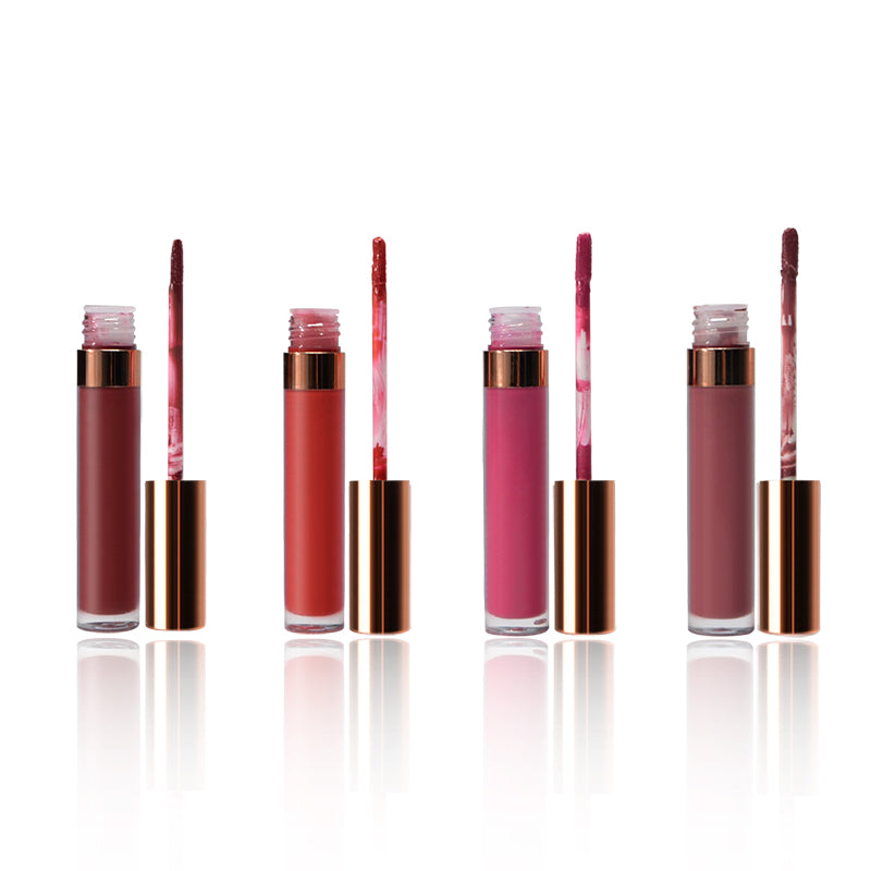 Romantic Beauty Cosmetic Waterproof Matte Nude Lipstick Lipstick Private Label