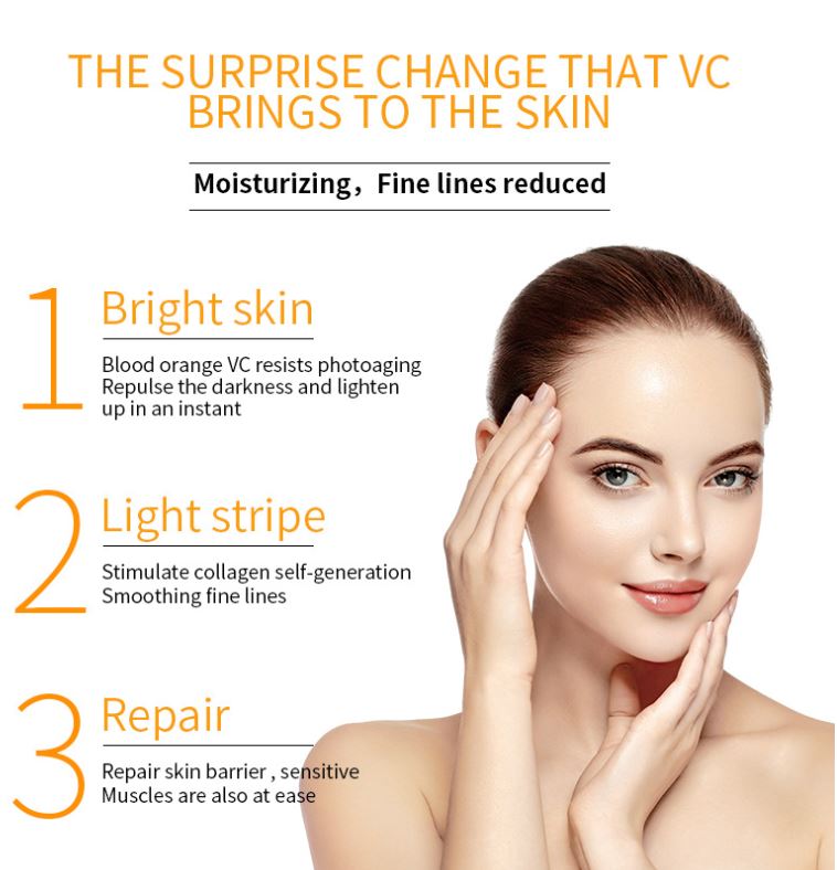 Vitamin C Face Serum moisturizing facial serum suitable for all skin types by LA BELLE DANOISE.