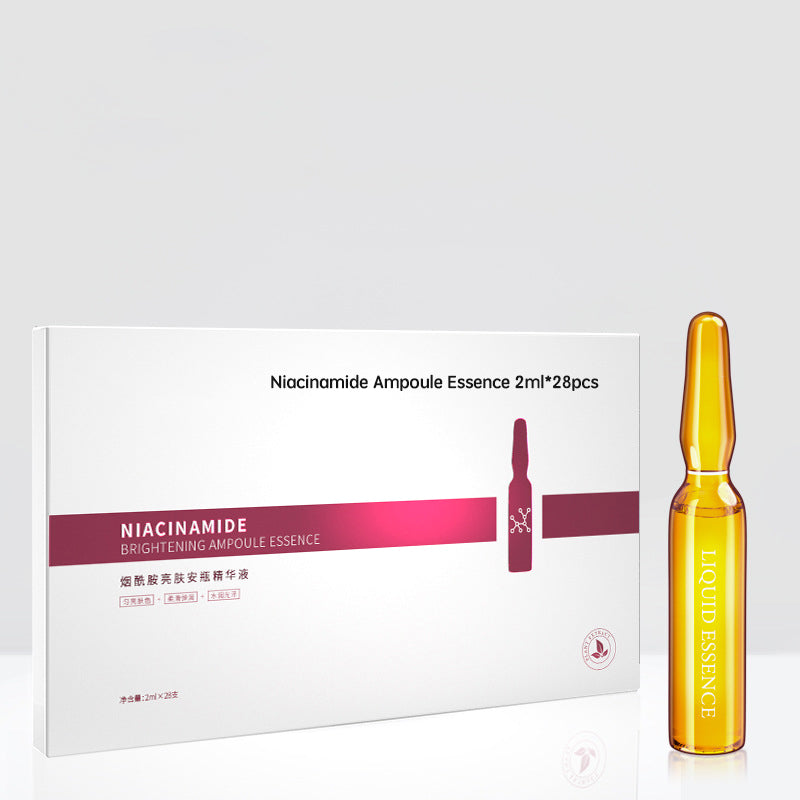 Facial Serum Ampoule Set astaxanthin box and ampoule
