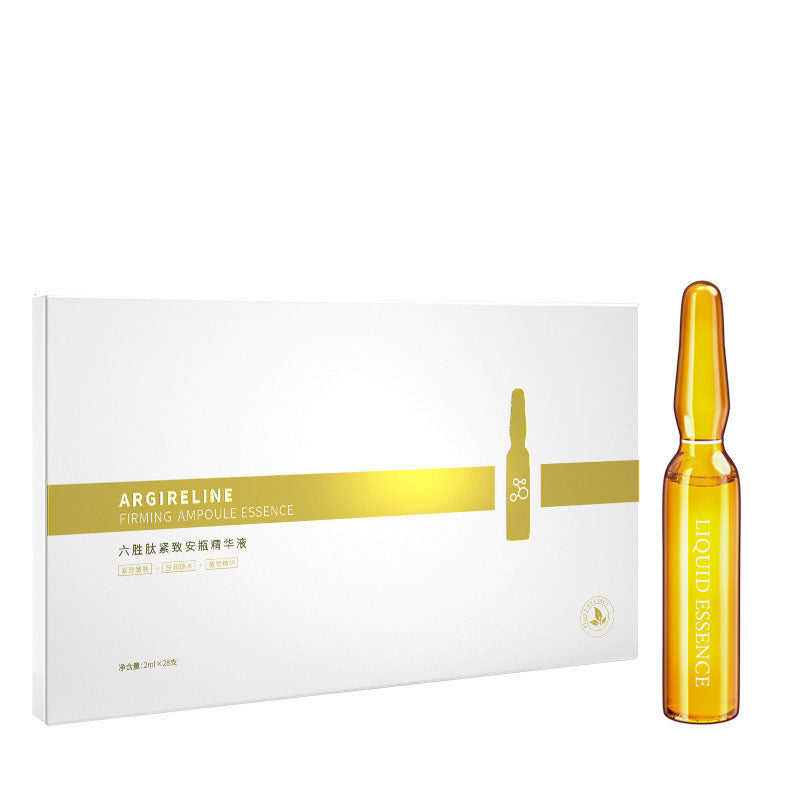 Facial Serum Ampoule Set open tray with ampoules and applicator